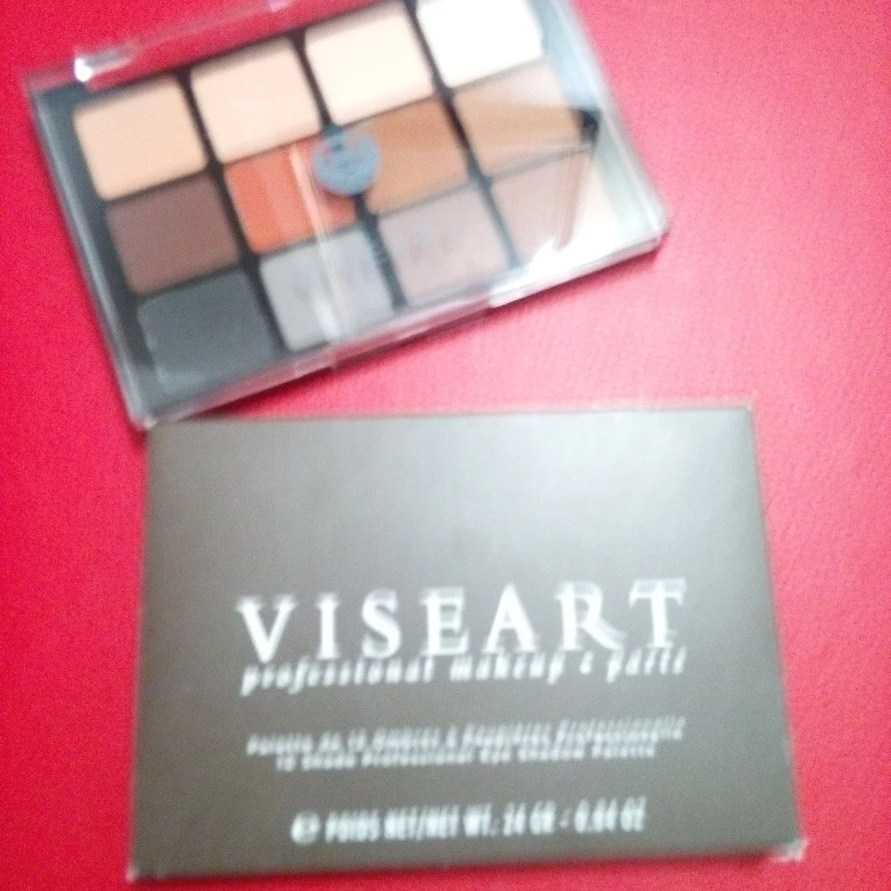 Viseart Professional Eye Shadow Palette - Black